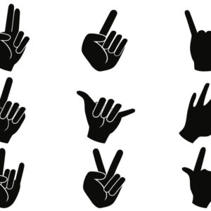 devil hand signs