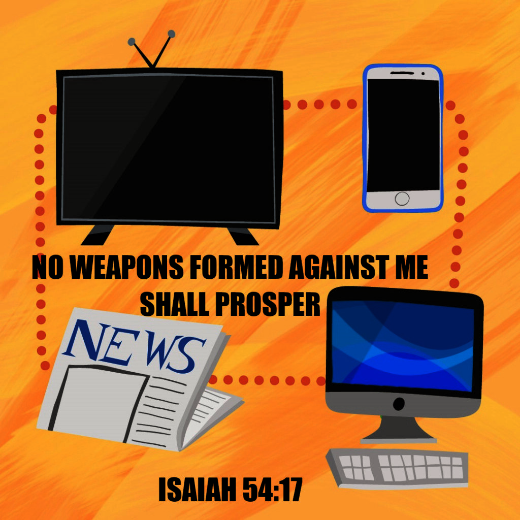 no weapons formed against me shall prosper Isaiah 54:17
